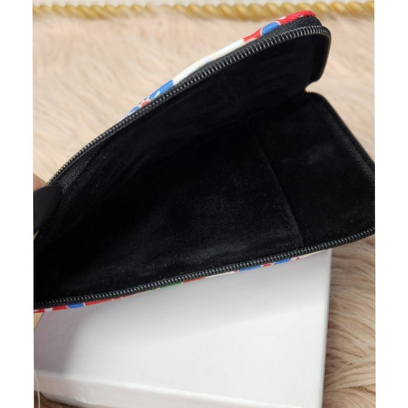 NWT CUTE!! Maneki Neko Japanese Lucky Fortune Cat Zipper Pouch - Picture 3 of 5